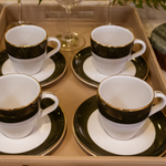 Xícara de Café Paint Verde Escuro