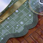 Lugar Americano Corino Aura Verde