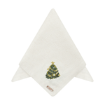 Guardanapo Linhão Off White Bordado Alpine