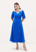 Vestido Midi Crepe