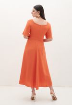 Vestido Midi Crepe