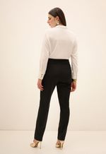 Calça Preta Com Bolso