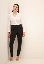 Calça Preta Com Bolso