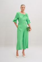 Calça Pantacourt Verde