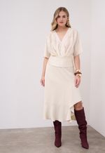 Blusa Bordada Branca