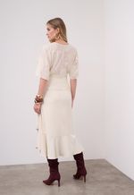 Blusa Bordada Branca