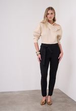 Calça De Sarja Preta Feminina