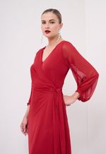 Vestido Longo Decote V