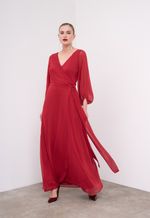 Vestido Longo Decote V
