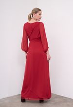 Vestido Longo Decote V