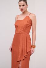 Vestido Crepe Alfaiataria