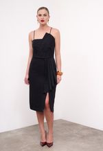 Vestido Crepe Alfaiataria