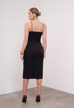 Vestido Crepe Alfaiataria