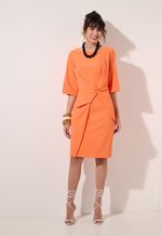 Vestido Midi Manga 3/4