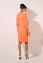 Vestido Midi Manga 3/4