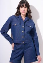 Jaqueta Feminina Jeans