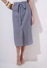 Saia Risca De Giz Midi