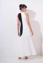 Vestido Midi Sem Manga