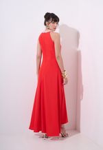 Vestido Midi Sem Manga