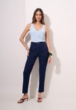 Calça Cenoura Alfaiataria Feminina