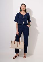 Calça Cenoura Alfaiataria Feminina