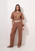 Pantalona Marrom