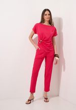 Blusa Decote Redondo