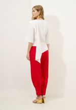 Blusa Assimétrica Alfaiataria