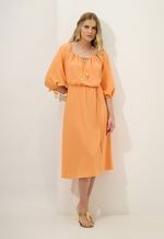Vestido Midi Crepe