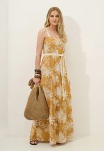 Vestido Longo Florido