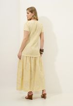 Vestido Bordado Floral