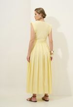 Vestido Longo Amarelo