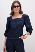 Blusa Feminina Manga Bufante