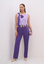 Blusa Com Laço No Ombro