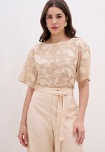 Blusa Feminina Bordada