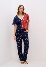 Blusa Bicolor