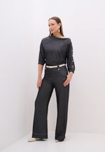 Calça Jeans Reta Cintura Alta