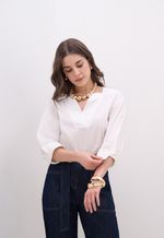 Blusa Social Manga Longa
