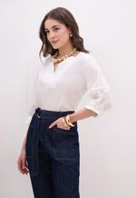 Blusa Social Manga Longa