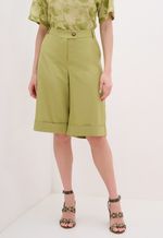 Short Alfaiataria Verde