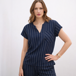 Blusa Risca de Giz