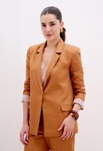 Blazer Feminino Alfaiataria Linho