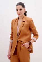 Blazer Feminino Alfaiataria Linho