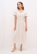 Vestido Com Amarração Lateral