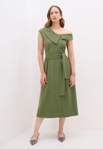 Vestido Assimétrico Midi