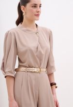 Blusa Manga Tulipa