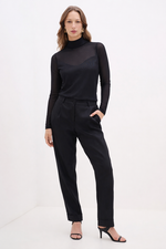 Blusa De Tule Manga Longa