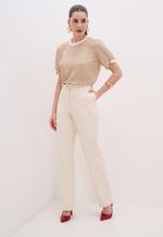 Calça Alfaiataria Sarja Feminina