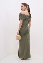 Vestido Longo Drapeado