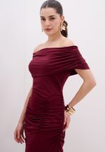 Vestido Longo Drapeado